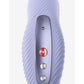 Laya III Silicone Rechargeable Lay-On Vibrator - Purple