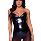 Leg Avenue Vinyl Boned Bodysuit - Its Cassidy Bybee