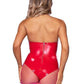 Leg Avenue Vinyl Boned Bodysuit - Its Cassidy Bybee