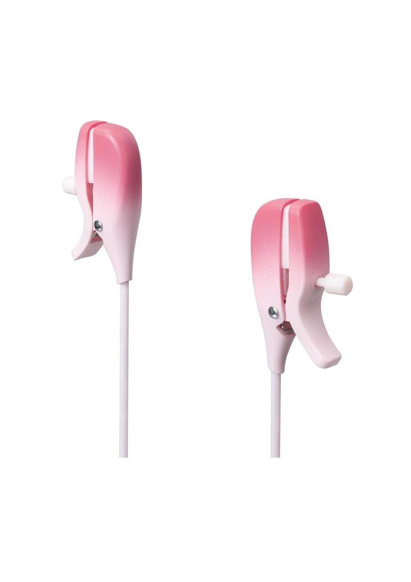 Gemini Rechargeable Silicone App-Control Nipple Clamps