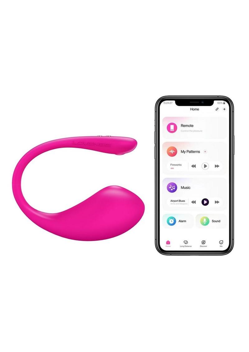 Lovense Lush 3 Remote Controlled Silicone Egg Vibrator - Its Cassidy Bybee