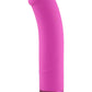 Luxe Beau Vibrating Silicone Dildo - Pink - 8.5in