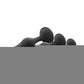 Luxe Beginner Silicone Butt Plug Kit 3 Sizes 3 Sizes