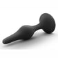 Luxe Beginner Silicone Butt Plug - Black - Small