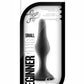 Luxe Beginner Silicone Butt Plug - Black - Small