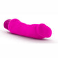 Luxe Marco Vibrating Silicone Dildo - Pink - 7.75in