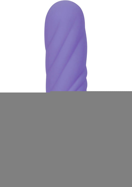 Luxe Nimbus Silicone Mini Vibrator - Periwinkle/Purple