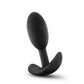 Luxe Wearable Vibra Slim Plug Silicone Butt Plug