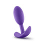 Luxe Wearable Vibra Slim Plug Silicone Butt Plug