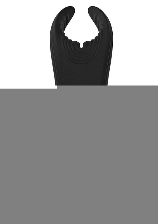 Manta Silicone Vibrating Sleeve - Black