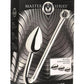 Master Series Anal Hook Trainer with 3 Plugs - Stainless - Silver/Steel