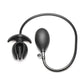 Master Series Ass Bound Anchor Inflatable Silicone Anal Plug - Black