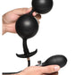 Master Series Ass Rattler Weighted Inflatable Silicone Anal Plug