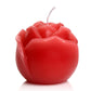 Master Series Flaming Rose Rose Drip Candle - Red