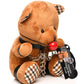 Master Series Gagged Plush Teddy Bear - Brown