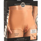 Master Series Pussy Panties Silicone Wearable Vagina/Ass Panties - Vanilla - Small