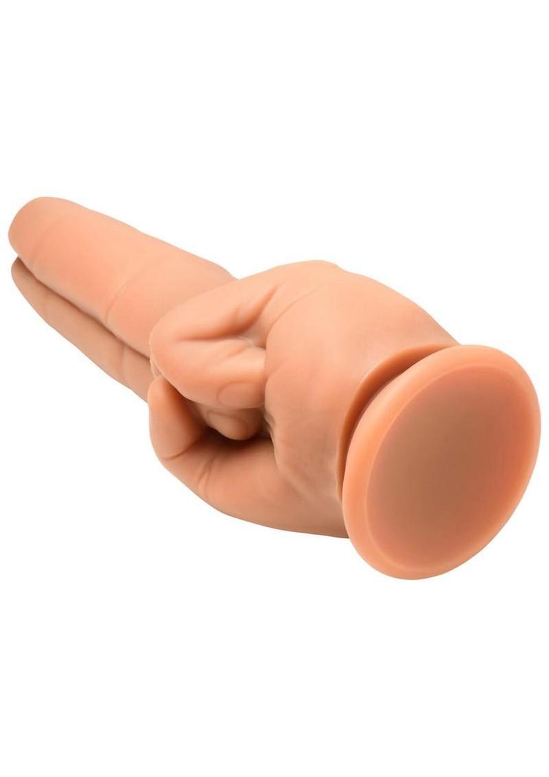 Master Series The Pleaser Double Finger Silicone Dildo