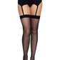 Micro Net Butterfly Backseam Thigh Highs - Its Cassidy Bybee