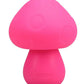 Mochi Mushroom Vibe 10 Function Silicone Rechargeable Vibrator - Pink