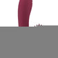 Mystique Venus Rechargeable Silicone Vibrator - Eggplant Purple/Purple