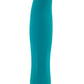 Nu Sensuelle Bella Velvet Touch with Turbo Rechargeable Silicone Vibrator - Green/Rose Gold