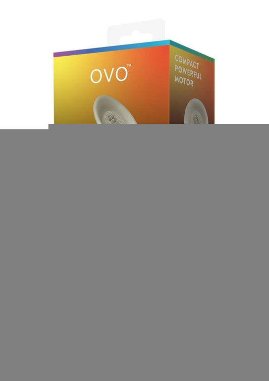 OVO Alina Rechargeable Silicone Clitoral Vibrator - Gray/Grey