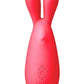 OVO Ner Clitoral Silicone Rechargeable Vibrator - Orange/Red