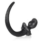 Ox Balls Beagle Tail Silicone Anal Plug - Smoke - Medium