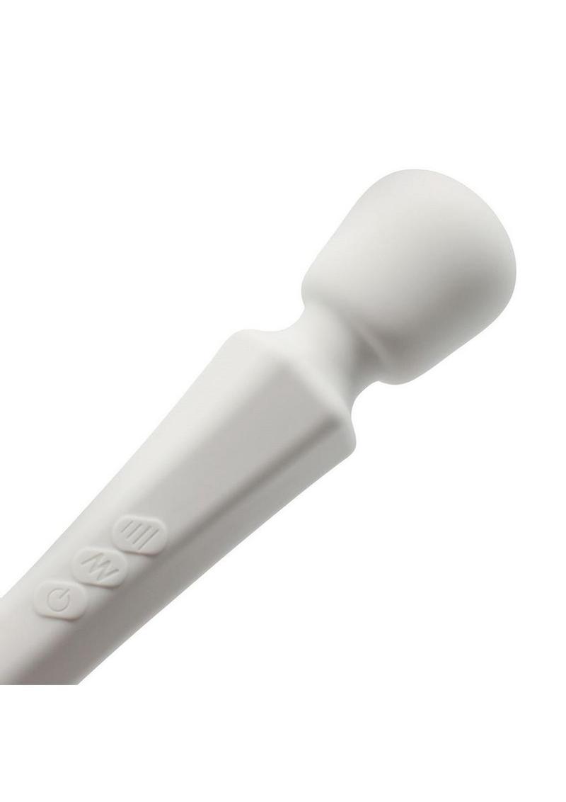 Handheld Rechargeable Body Wand Massager - White