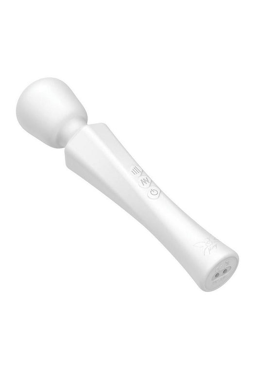 Handheld Rechargeable Body Wand - White
