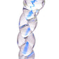 Prisms Soma Twisted Glass Dildo – 5.75 Inch Swirl Design
