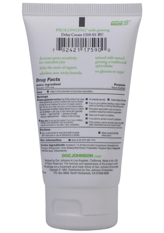 Prolonging Delay Cream For Men - Its Cassidy Bybee