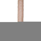 Real Skin All American Whoppers Double Dildo Dildo - Flesh/Vanilla - 18in