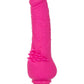 Rechargeable Power Stud Cliterrific Silicone Vibrating Dong - Pink