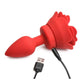 Rechargeable Silicone Vibrating Rose Anal Plug with Remote Control - Its Cassidy Bybee