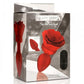 Rechargeable Silicone Vibrating Rose Anal Plug with Remote Control - Its Cassidy Bybee