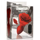 Rechargeable Silicone Vibrating Rose Anal Plug with Remote Control - Its Cassidy Bybee