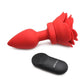 Rechargeable Silicone Vibrating Rose Anal Plug with Remote Control - Its Cassidy Bybee