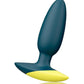Romp Bass Rechargeable Silicone Anal Plug - Green