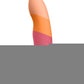 Romp Dizi Silicone Dildo - Orange/Pink