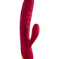 Romp Jazz Rechargeable Silicone Rabbit Vibrator - Red