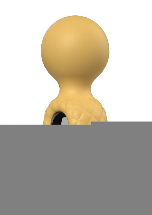 Screaming O Rebound Rechargeable Silicone Compact Power Wand - Bumblee - Yellow