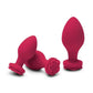 Rosegasm Butt Bouquet Training Set Silicone Butt Plugs