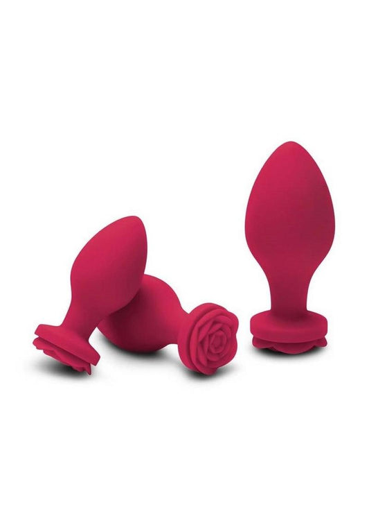Rosegasm Butt Bouquet Training Set Silicone Butt Plugs