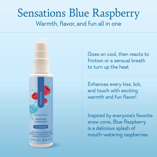 Sensations - Blue Rasberry - Pure Romance By Cassidy