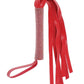 Sex and Mischief Amor Sparkle Flogger - Black/Rose Gold