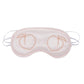 Sex and Mischief Peaches N Creame Blindfold - Ivory/Orange