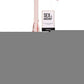 Sex and Mischief Peaches N Creame Stripe Flogger - Ivory/Orange
