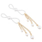 Sex and Mischief Pearl Nipple Ties