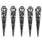 Sex and Mischief Sensory Fingertips - Black/Metal